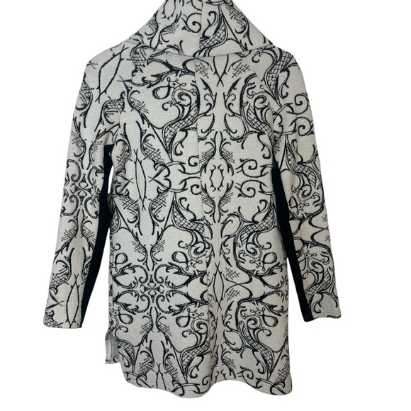 Tonia Debellis Black and White Tunic Small - Picture 2 of 10